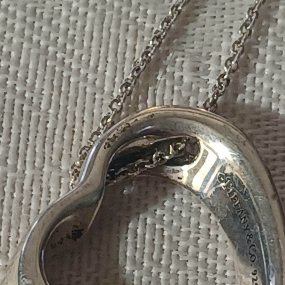 Tiffany & Co. Sterling Silver Heart Pendant - Picture 5 of 9